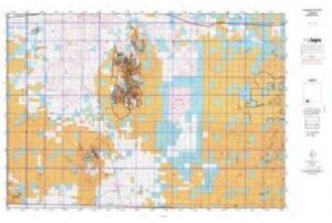 new mexico unit 25 west topo hunting map