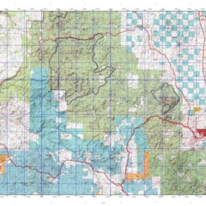 New Mexico Unit 16E Topo Maps Hunting - Unit 17 B Arizona Hunting Boundary And Topo Maps 300x300