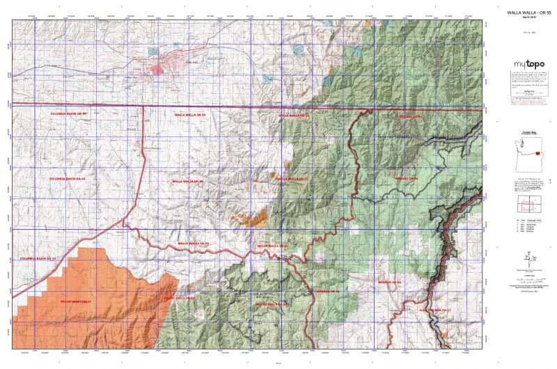 Oregon Hunting Zones Map