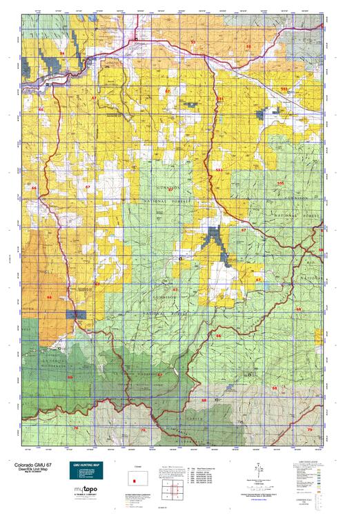 Colorado Hunting Maps