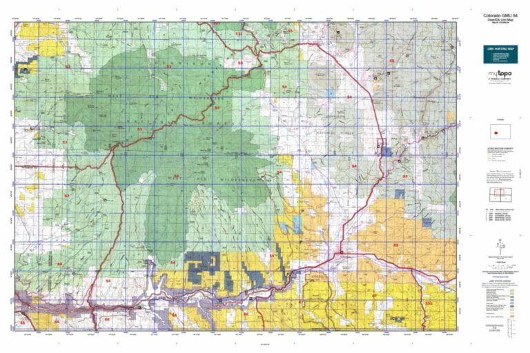 Colorado Unit 54 Hunting Information » Hunters Domain Landowner Tags ...