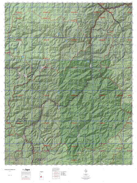 Idaho Hunting Unit 27 Middle Fork Topo Maps » Hunters Domain Landowner ...