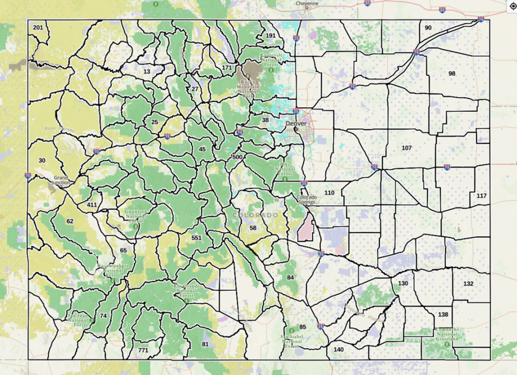 Colorado Units Hunting Information by Unit » Hunters Domain Landowner